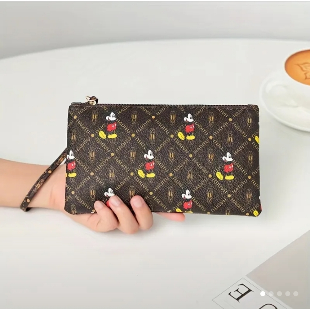 Disney Brown Mickey Mouse Clutch